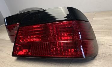 Задние тюнинговые фонари BMW E38 7-серии red-smoke фото