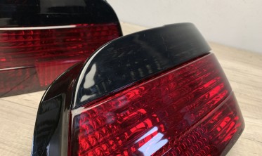Задние тюнинговые фонари BMW E38 7-серии red-smoke фото