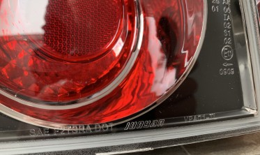 Тюнинговые задние фонари VW Passat B5 3BG рестайлинг седан фото