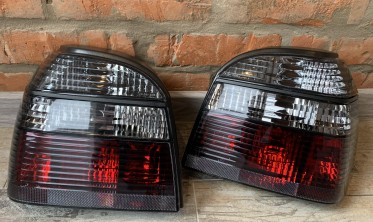 Тюнинговые фонари задние VW Golf 3 smoke, тонированные фото