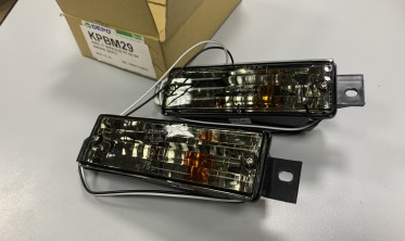 Тоновані повороти передні BMW E30 з габаритами фото