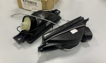 Тоновані повороти передні BMW E30 з габаритами фото