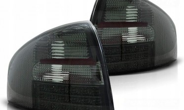 Светодиодные фонари задние Audi A6 C5 седан, тонированные фото