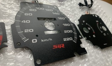 Тюнинговые шкалы приборов Honda Civic EJ9 1996-2000 стиль SIR фото