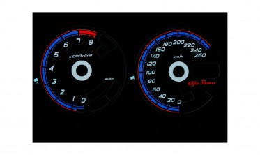 Плазмові шкали приладів Alfa Romeo 156 варіант 3 фото