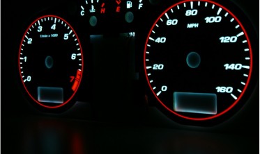 Плазменные шкалы (накладки) на приборную панель Audi TT 8N версия 1 фото