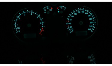 Тюнінгові накладки (шкали) в приладку Audi TT 8N версія 3 фото