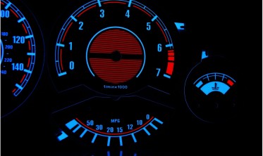 Тюнінгові накладки (шкали) в панель приладів BMW 3 E30 фото