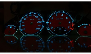 Тюнинг накладки на панель приборов BMW E46 версия 6 фото