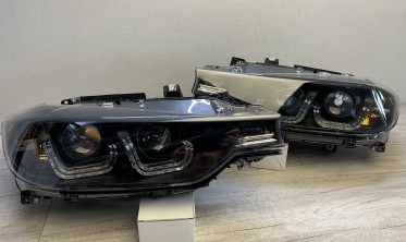 Тюнінгові фари передні BMW F30/F31 під заводський ксенон фото