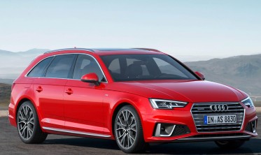 Чорні бічні решітки переднього бампера Audi A4 B9 для бампера S-Line Competition фото