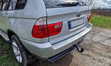 Задні ліхтарі BMW X5 E53 червоно-білі тюнінгові фото