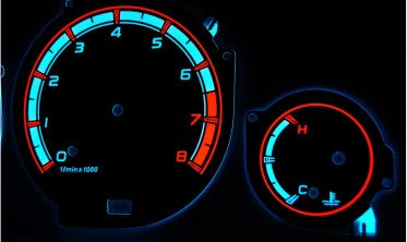 Тюнинговые накладки на панель приборов Daewoo Leganza вар. 1 фото