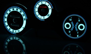 Накладки, що світяться, на панель приладів Fiat Barchetta варіант 1 фото