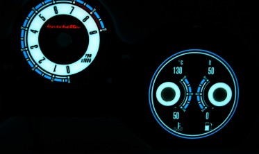 Накладки, що світяться, на панель приладів Fiat Barchetta варіант 1 фото