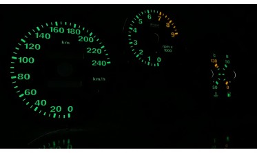 Тюнинг накладки на приборную панель Fiat Barchetta вариант 4 фото