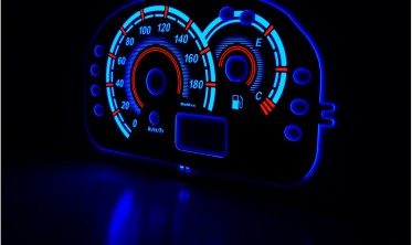 Тюнинговые накладки на панель приборов Fiat Seicento вар. 1 фото