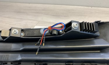 Решітки в бампер з функцією ДХО для VW T6 led DRL фото