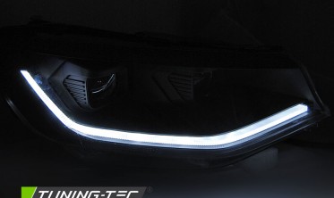 Черные LED фары передние VW Caddy с 2020 года фото