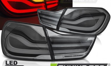 Темні LED ліхтарі задні BMW 4 F32, F33, F36 фото