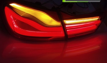 Темні LED ліхтарі задні BMW 4 F32, F33, F36 фото
