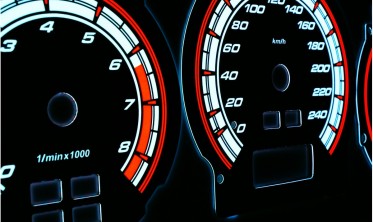 Тюнинговые накладки в щиток приборов Honda Accord 1998-2002 вар. 1 фото