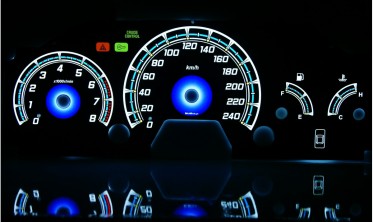 Плазмові накладки на панель приладів Honda Accord Coupe 1998-2002 вар. 1 фото