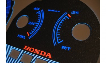 Накладки для тюнінгу щитка приладів Honda Civic 1992-1995 вар. 4 фото