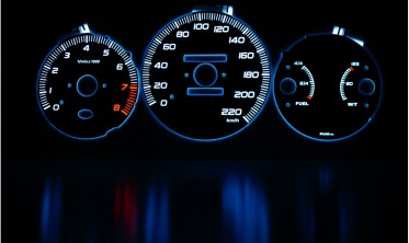 Тюнінгові накладки в щиток приладів Honda Civic 1996-2000 вер. 1 фото