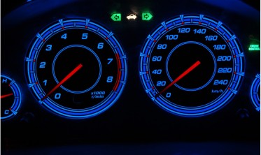 Тюнинг накладки на панель приборов Honda Civic 2001-2005 EM2 SEDAN, COUPE вар. 1 фото