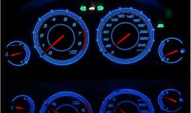 Тюнинг накладки на панель приборов Honda Civic 2001-2005 EM2 SEDAN, COUPE вар. 1 фото