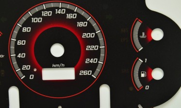 Тюнинговые накладки на панель приборов Honda Civic 2001-2005 вер. 3 фото