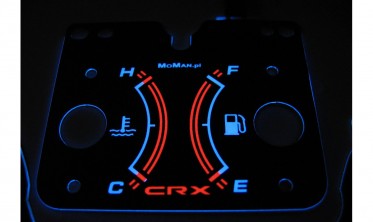 Тюнинговые накладка на панель приборов Honda CRX 1988-1990 вер. 1 фото
