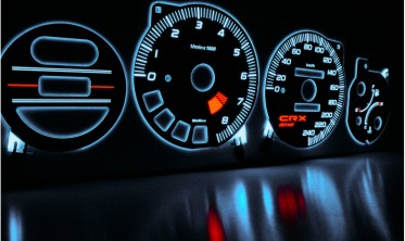 Тюнинговые накладки на панель приборов Honda CRX Del Sol вар. 1 фото