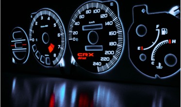 Тюнинговые накладки на панель приборов Honda CRX Del Sol вар. 1 фото