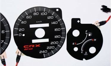 Тюнинговые накладки на панель приборов Honda CRX Del Sol вар. 1 фото