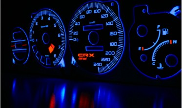 Тюнинговые накладки на панель приборов Honda CRX Del Sol вар. 1 фото