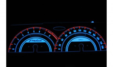Тюнінгові накладки на панель приладів Honda Prelude 4 фото