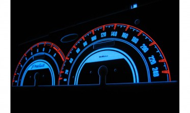 Тюнінгові накладки на панель приладів Honda Prelude 4 фото