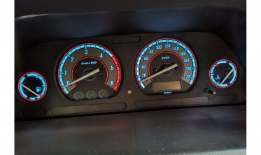 Накладки, що світяться, на панель приладів Land Rover Freelander 1 фото