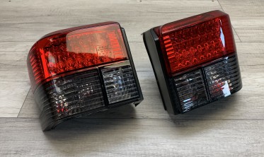 Светодиодные задние фонари VW T4 red-smoke фото