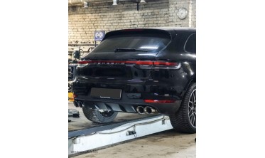 Насадка на глушник подвійна Buzzer ZZ2X104RS (матова) фото