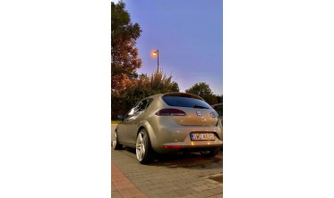 Светодиодные фонари задние Seat Leon 2 дорестайл red smoke фото