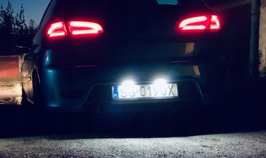 Тюнинговые задние стопы диодные (фонари) Seat Ibiza 3 6L red smoke фото