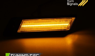 Тонированные повторители поворотов с диодами BMW E30 / E28 / E24 / E23 фото