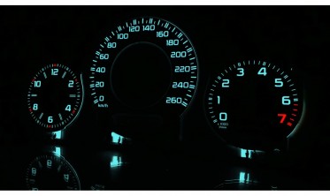 Тюнінгові накладки в приладку Mercedes CLK W209, E W211, CLS W219 вар. 3 фото