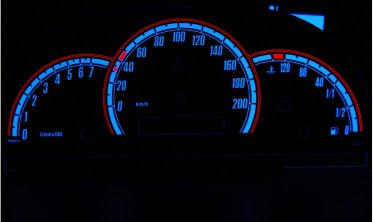 Тюнинговые накладки в приборку Mercedes Vito 638 рестайл вар. 2 фото