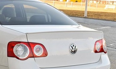 Спойлер багажника VW Passat B6 3C тонкий в стиле R-line фото