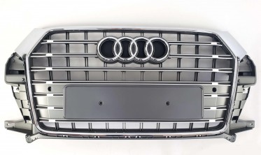 тюнинг радиаторная решетка для Audi Q3 8U в стиле S-Line фото