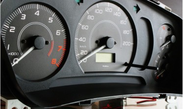 Плазмові вставки в щиток приладів Mitsubishi Lancer VI 1995-2000 вер. 1 фото